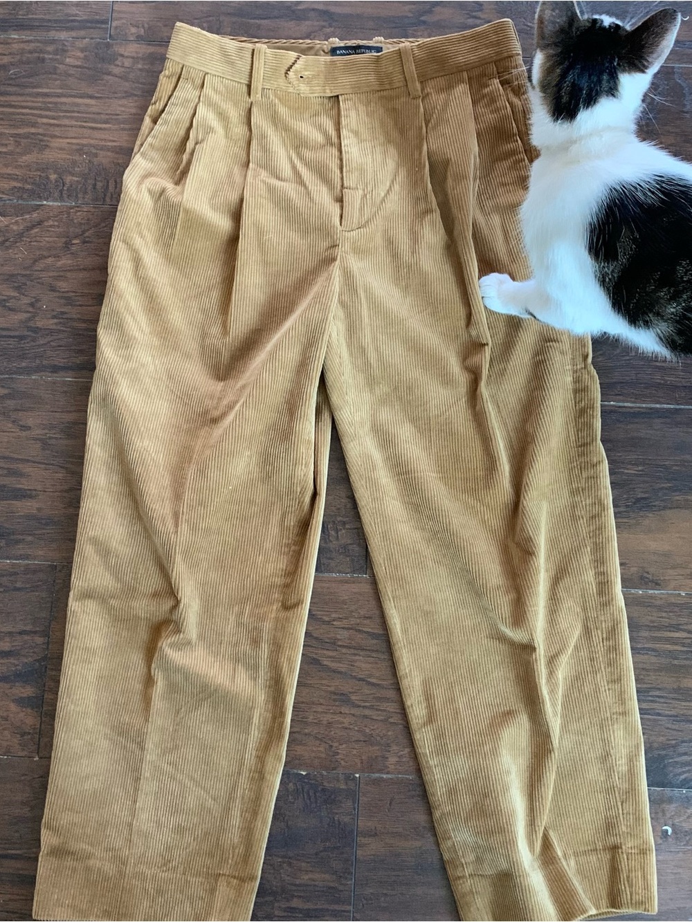 Banana Republic Women’s Corduroy Pants in Camel Tan